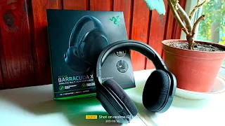 Обзор на беспроводные wireless наушники от Razer Barracuda X / Шелест привет!