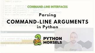 argparse: parse command-line arguments in Python