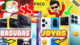 JOYAS, PEORES Y MEJORES CELULARES DE POCO - 2024 ✅🔥