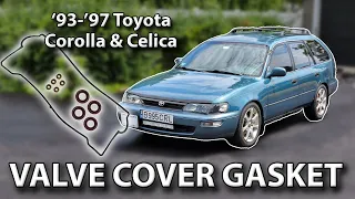 Replacing Valve Cover Gasket 1993-1997 Toyota Corolla/Celica