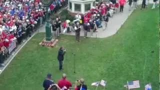 Jim Cornelison Sings National Anthem at Ryder Cup