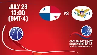 Panama vs Virgin Islands - Full Game - Centrobasket U17 Championship