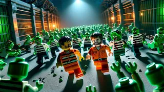 No Bars Can Hold Zombie: Prisoners Break Free in Zombie-Ridden Penitentiary - Lego Movie