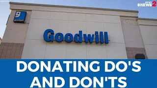 Goodwill's donating do's and don'ts
