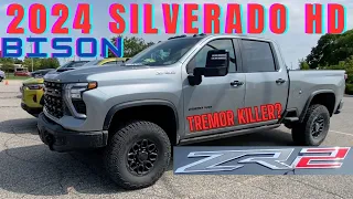 2024 Chevrolet SilveradoHD 2500 ZR2 Bison Duramax first drive Drive impressions! Ford Tremor killer?