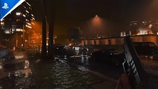 GTA 6 Rainy Night Clip PlayStation 5 in 4k 60FPS