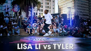 Lisa Li vs Tyler [top 16] // stance // RED BULL DANCE YOUR STYLE LOS ANGELES 2021