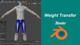 Weight transfer in blender in 1minute