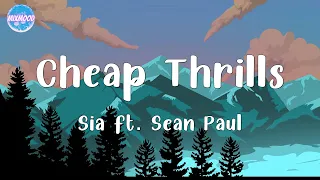 Sia - Cheap Thrills (Lyrics) ft. Sean Paul | Taylor Swift, Duncan Laurence, Anne-Marie (Mix)