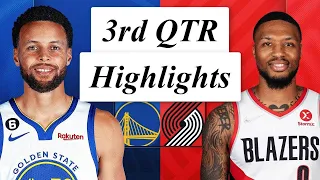 Golden State Warriors vs. Portland Trail Blazers Full Highlights 3rd QTR | Apr 9, 2023 | NBA Season