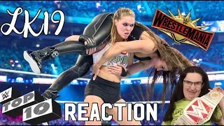 LK19 - #WWE Top 10 - Women’s #Wrestlemania Milestones Reaction