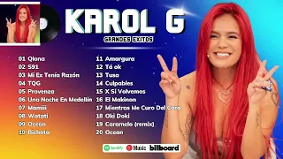 Karol G Mix Éxitos 2024 - Lo Más Popular de Karol G 2024