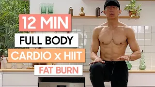 12 Phút Đốt Sạch Mỡ Tại Nhà | CARDIO x HIIT  (Max Level)