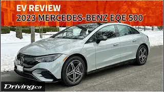 2023 Mercedes-Benz EQE 500 | Car Review | Driving.ca