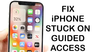 How To FIX iPhone Stuck On Guided Access! (2024)