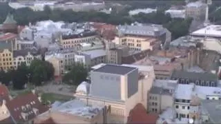 Riga. View of the city  from Saint Peter's Church Tower