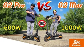 ON POUSSE CES TROTTINETTES À LEUR MAXIMUM 🛴 "KuKirin G2 Pro et G2 Max"