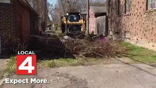 Detroit neighbors celebrate 3,000 alleys cleaned under blight remediation program