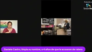 ¡Daniela Castro deja claro, que ella no es una ratera!