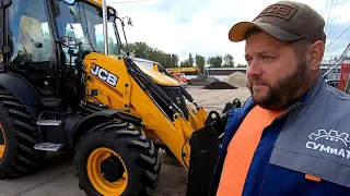 КУПИЛИ экскаватор-погрузчик JCB 3CX на 20-ых колесах. Что ЛУЧШЕ, Россия, Индия, Англия? 1-я СЕРИЯ