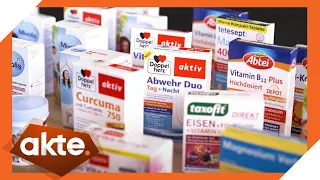 Vitamin D3, Eisen & Nahrungsergänzungsmittel: wirklich hilfreich oder Abzocke? | Akte | SAT.1