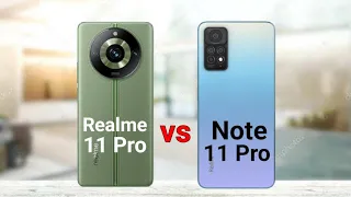 Realme 11 Pro vs Redmi Note 11 Pro