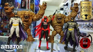 Unboxing 3pack Clayface Batman & Batwoman McFarlane Toys Gold Label Amazon Exclusive en español