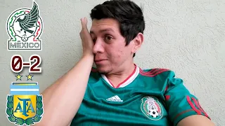 NOS TRAEN DE HIJOS!! | REACCIONES MEXICO 0-2 ARGENTINA