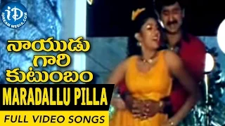 Nayudu Gari Kutumbam Movie - Maradallu Pilla Video Song || Krishnam Raju, Suman, Sanghavi