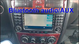 Bluetooth audio/AUX Mercedes W463 comand ntg 2.0