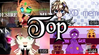 Top 10 Afton Family MeMeS|🤖Gacha Club/Gacha life|💀🤡Part 4