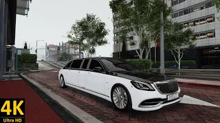 2019 Mercedes-Benz S650 Pullman Maybach [Add-On] - 4K Realistic Graphics GTA 5 NaturalVision Evolved