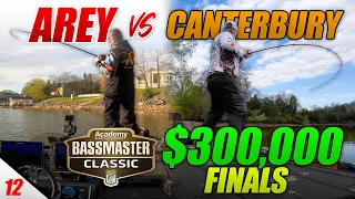 CANTERBURY vs AREY for $300,000 - 2023 Bassmaster Classic Knoxville (Championship) - UFB S3E12