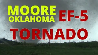 Moore Oklahoma EF5 Tornado Footage - May 20, 2013