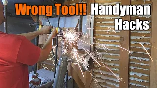 A Handyman Isn't Qualified To Do This Work | Get The Grinder | THE HANDYMAN |