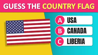 🌍🚩Guess 40 Countries From Their Flags | Guess The Flag Quiz