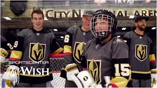 My Wish: Marc-Andre Fleury, Golden Knights make teen's wish come true | SportsCenter