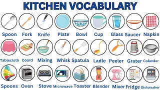 kids vocabulary ; Kitchen Vocabulary in English | #kidslearning #classroomlanguage