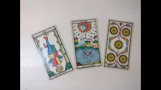 25. Reading Tarot de Marseille - visual technique (sample readings)