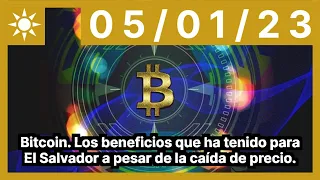 Bitcoin. Los beneficios que ha tenido para El Salvador a pesar de la caída de precio.