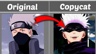 Copycat Jujutsu kaisen And Original Naruto (All JJK characters that copied  from OG Naruto)🤯🤯