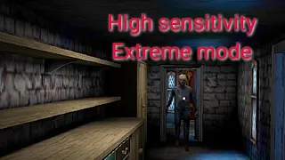 Granny 3 Extreme mode with high sensitivity Full gameplay