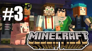 Прохождение Minecraft Story Mode  на русском - Часть 3 - Явление Иссушителя