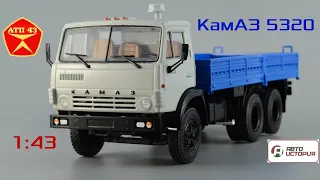 КАМАЗ 5320🔹️Автоистория🔹️Обзор масштабной модели 1:43