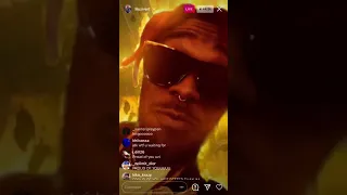 LIL UZI VERT PLAYS PROUD OF YOU SNIPPET ON IG LIVE #uzi #proudofyou #ig #live