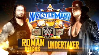 WWE 2K20 Roman Reigns VS The Undertaker World Heavyweight Championship Match #wwe2k20 #gaming #ps4