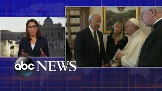 President Biden's trip overseas includes 1st stop in Rome