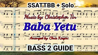 BABA YETU (ACAPELLA) _ Bass 2 GUIDE #SwahiliTheLordsPrayer #TheLordsPrayer #CivilizationIV