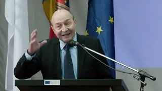 Discuție privind parcursul european al Moldovei, cu fostul Președinte al României, Traian Băsescu