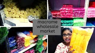 macrame wholesale market in mumbai | macrame art